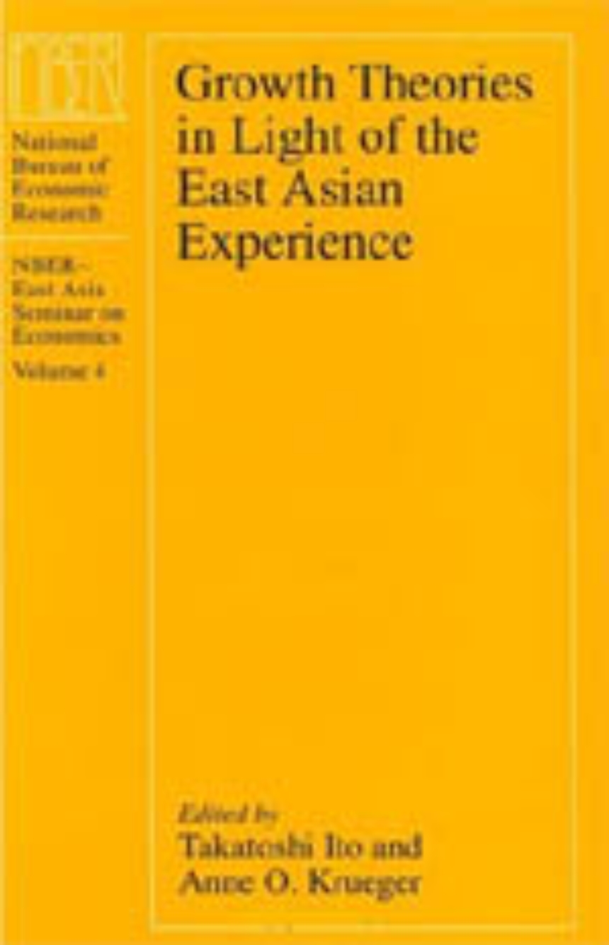 Growth Theories in Light of the East Asian Experience