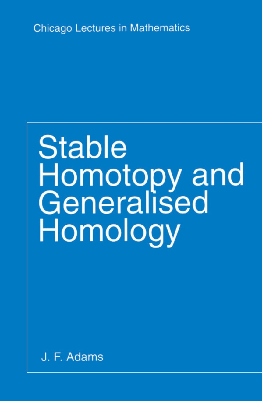 Stable Homotopy and Generalised Homology