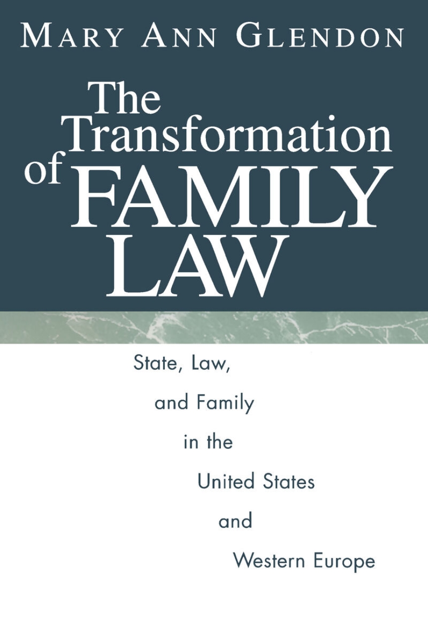 The Transformation of Family Law