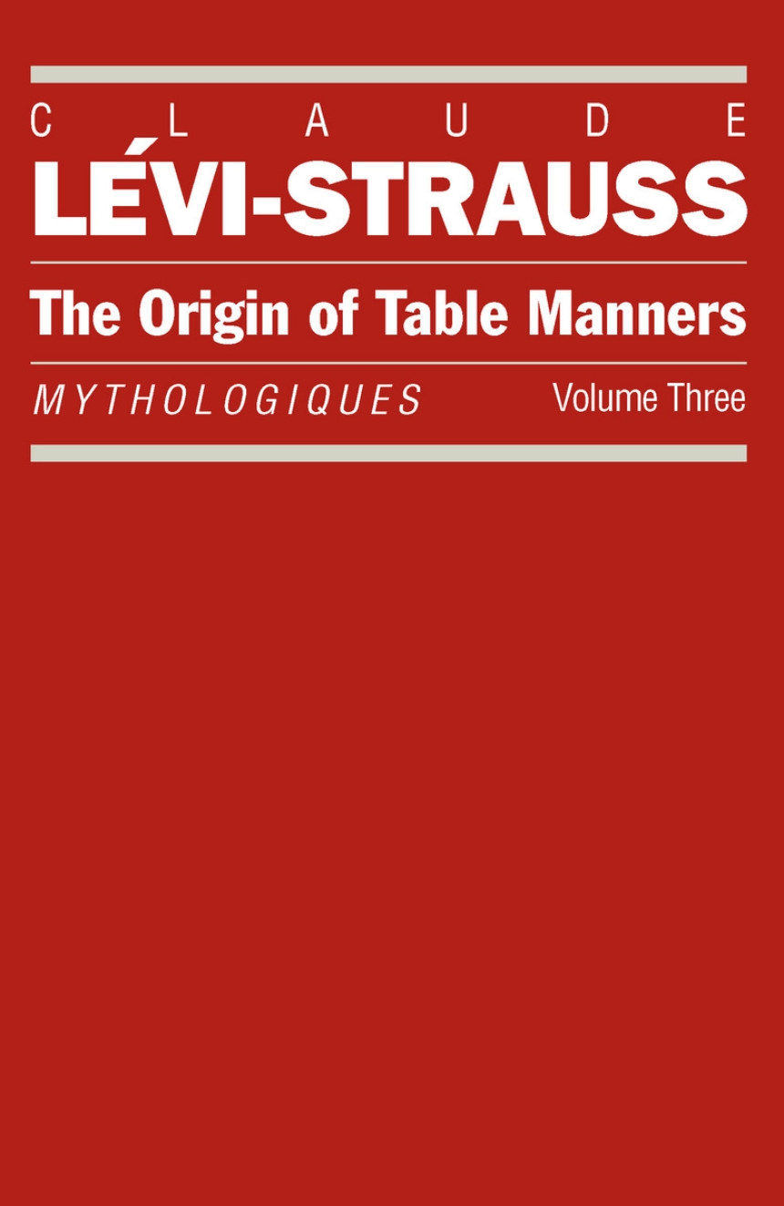 The Origin of Table Manners