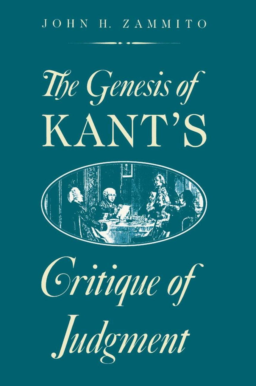 The Genesis of Kant’s Critique of Judgment