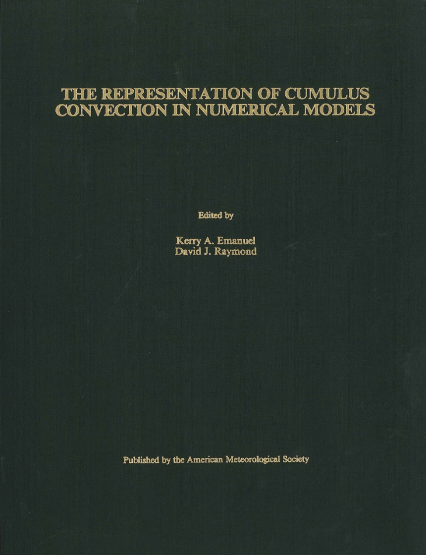 The Representation of Cumulus Convection in Numerical Models of the Atmosphere