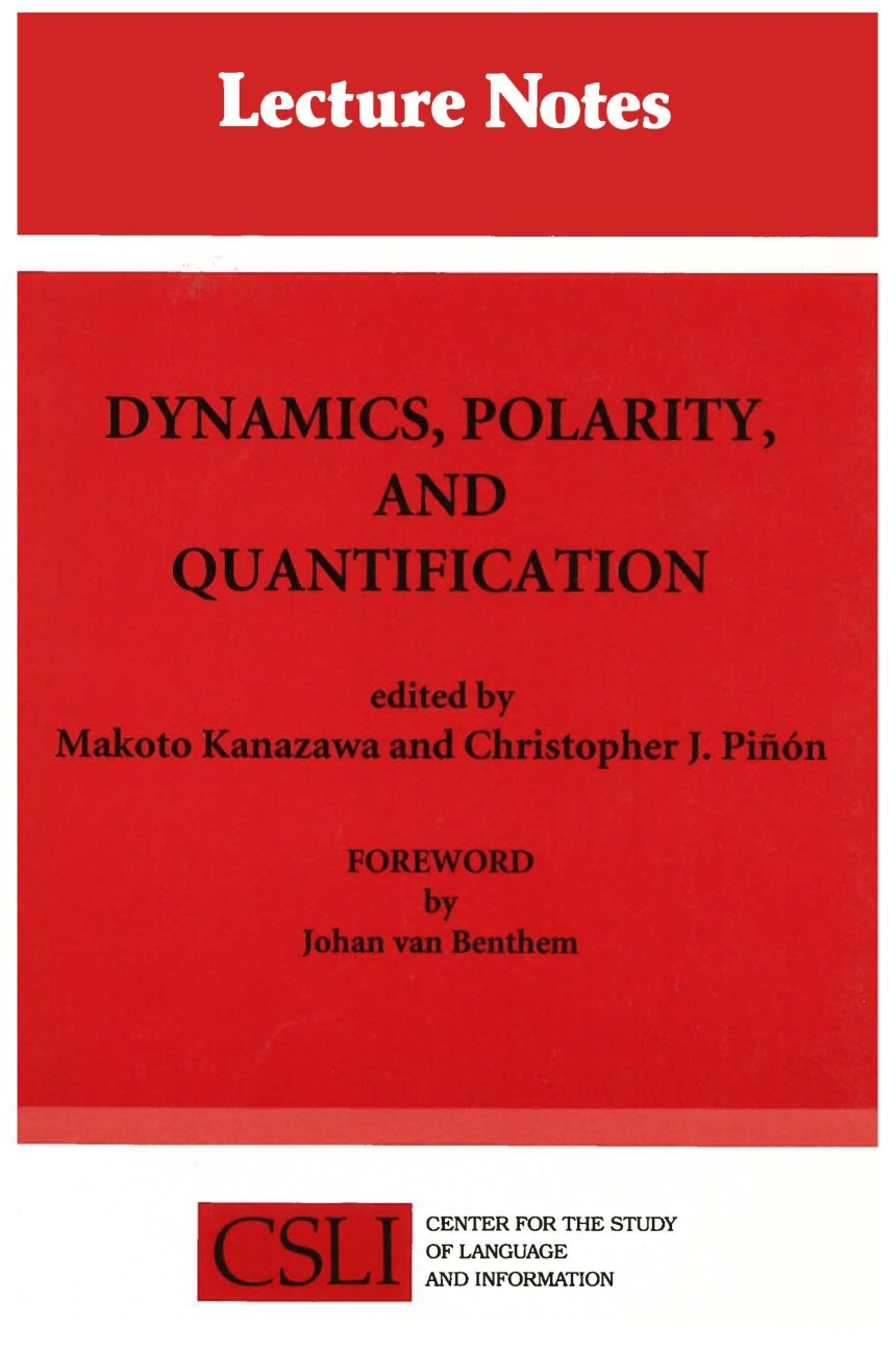 Dynamics, Polarity, and Quantification