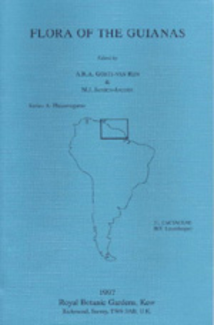 Flora of the Guianas 31 . Cactaceae. Series A: Phanerogams Fasicle 18
